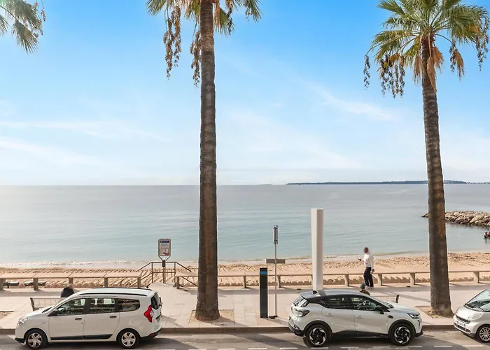 דירה Yank's Centre Les Pins 5 Min Des Plages *